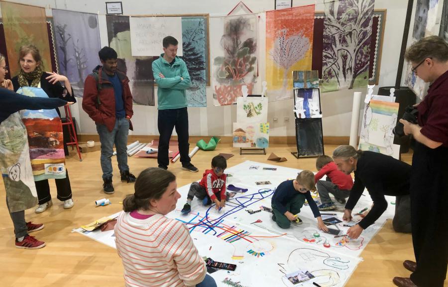 Children and families an event