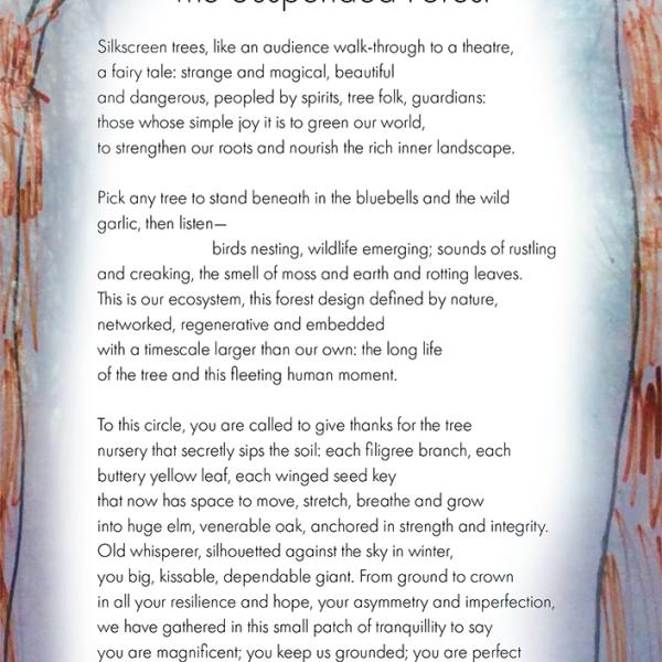 Kaddy Benyon's 'found' poem, written for the Fantastical Forest event in 2021