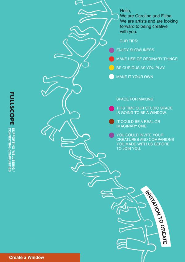 Creative care invitations for primary