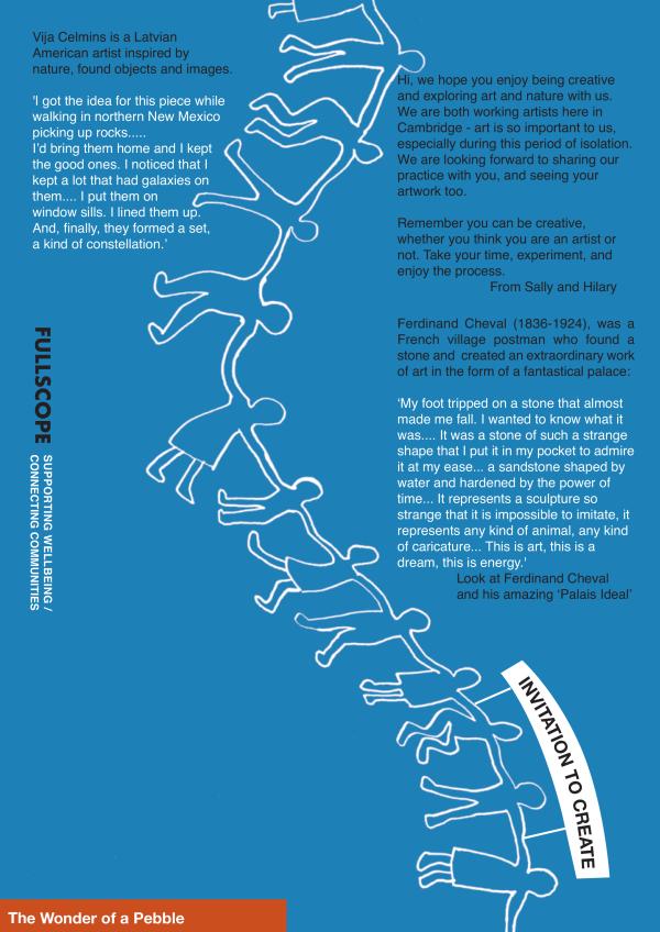 Creative care invitations for children 12+