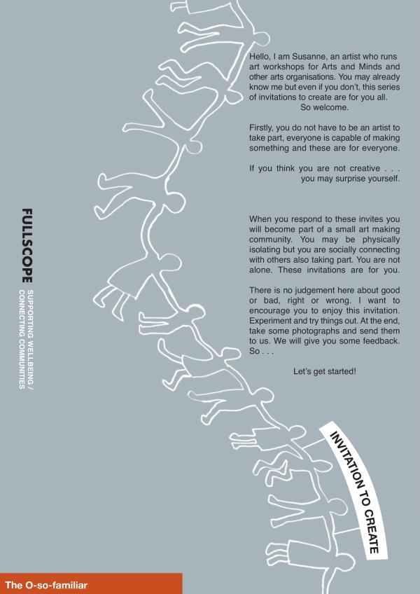 Creative care invitations for young adults